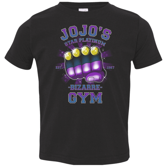 T-Shirts Black / 2T Star Platinum Gym Toddler Premium T-Shirt