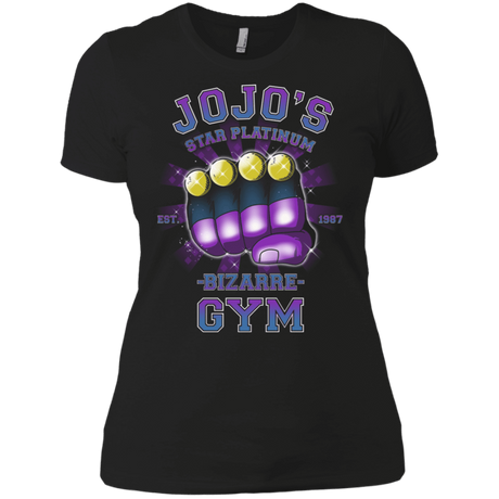 T-Shirts Black / X-Small Star Platinum Gym Women's Premium T-Shirt