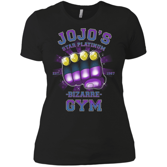 T-Shirts Black / X-Small Star Platinum Gym Women's Premium T-Shirt