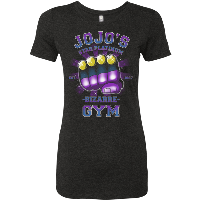 T-Shirts Vintage Black / S Star Platinum Gym Women's Triblend T-Shirt