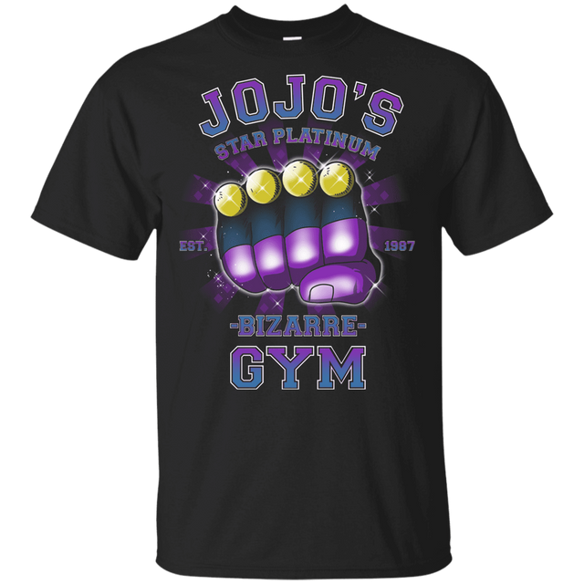 T-Shirts Black / YXS Star Platinum Gym Youth T-Shirt