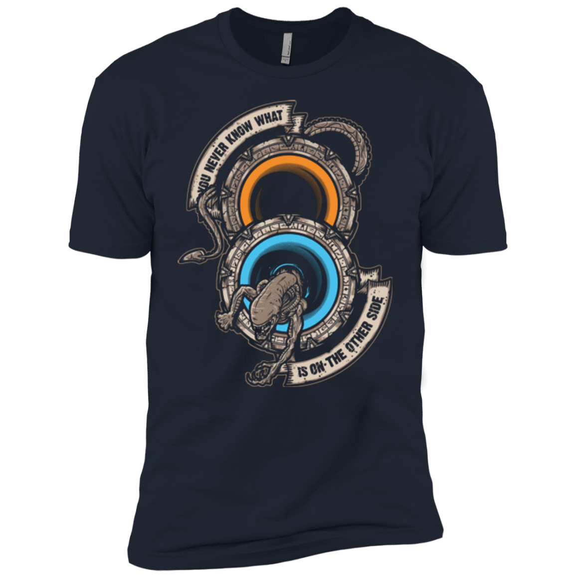 T-Shirts Midnight Navy / YXS STAR PORTALS Boys Premium T-Shirt