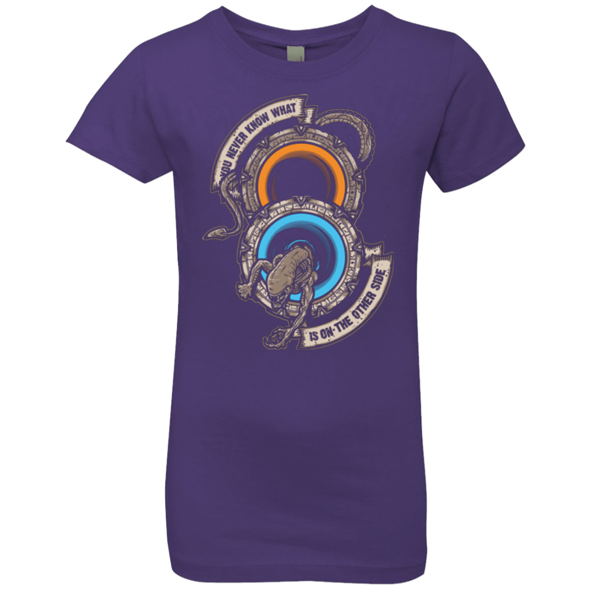 T-Shirts Purple Rush / YXS STAR PORTALS Girls Premium T-Shirt