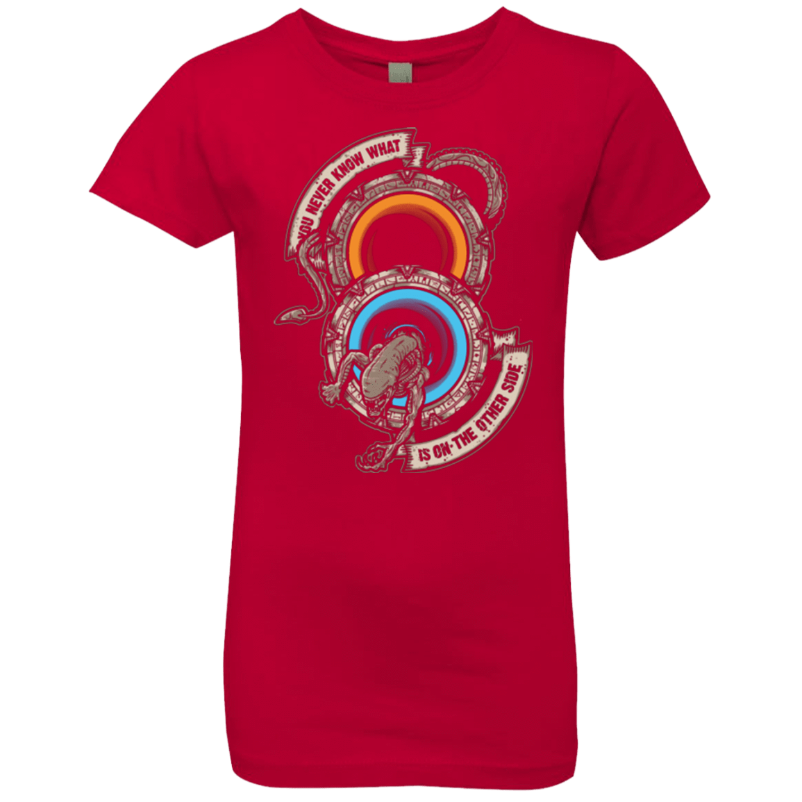 T-Shirts Red / YXS STAR PORTALS Girls Premium T-Shirt