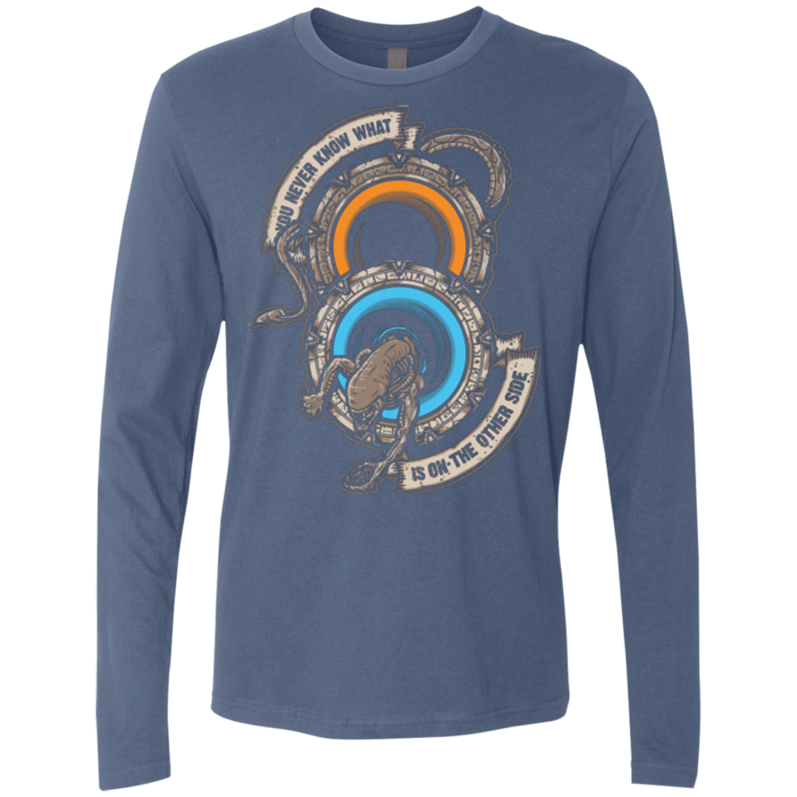 T-Shirts Indigo / Small STAR PORTALS Men's Premium Long Sleeve