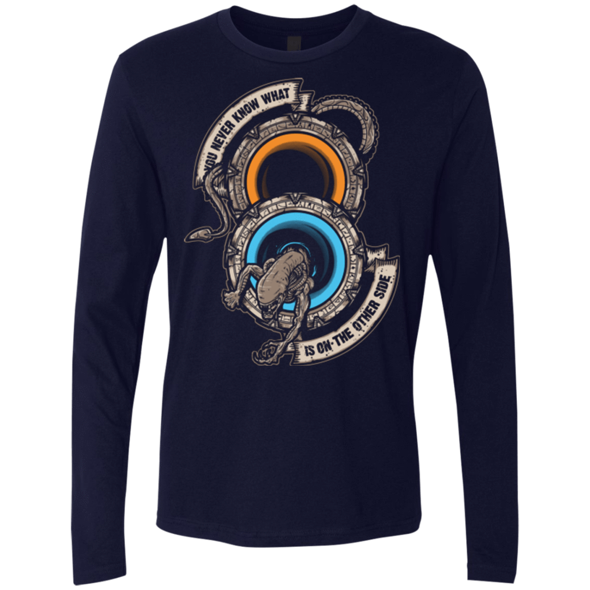 T-Shirts Midnight Navy / Small STAR PORTALS Men's Premium Long Sleeve