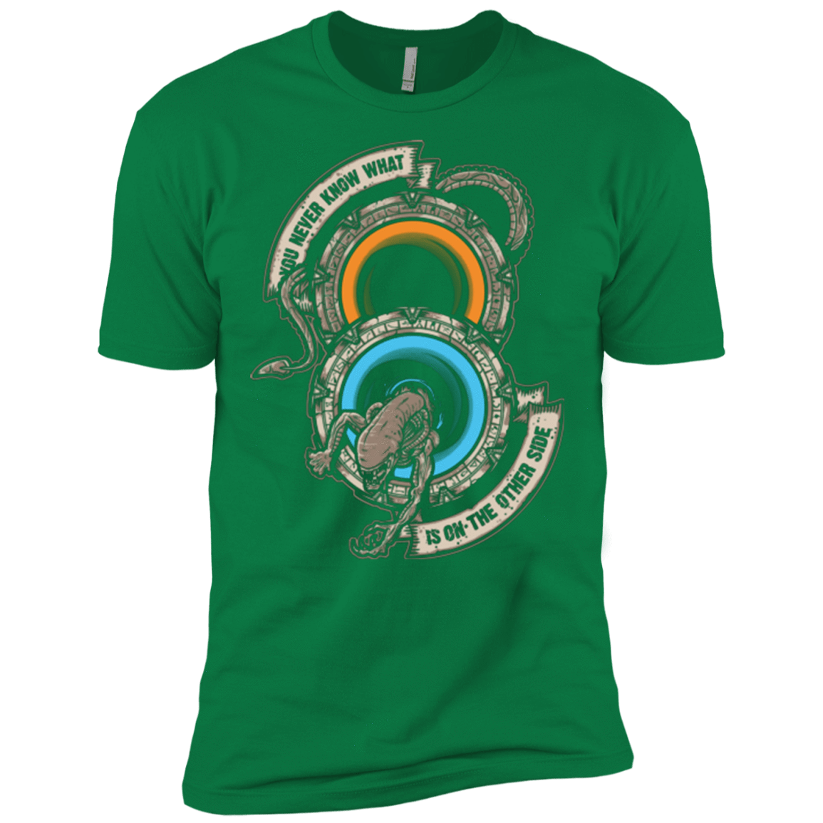 T-Shirts Kelly Green / X-Small STAR PORTALS Men's Premium T-Shirt
