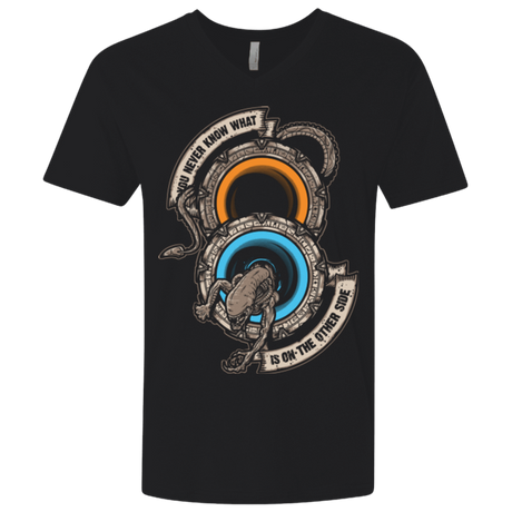 T-Shirts Black / X-Small STAR PORTALS Men's Premium V-Neck