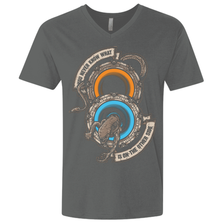 T-Shirts Heavy Metal / X-Small STAR PORTALS Men's Premium V-Neck