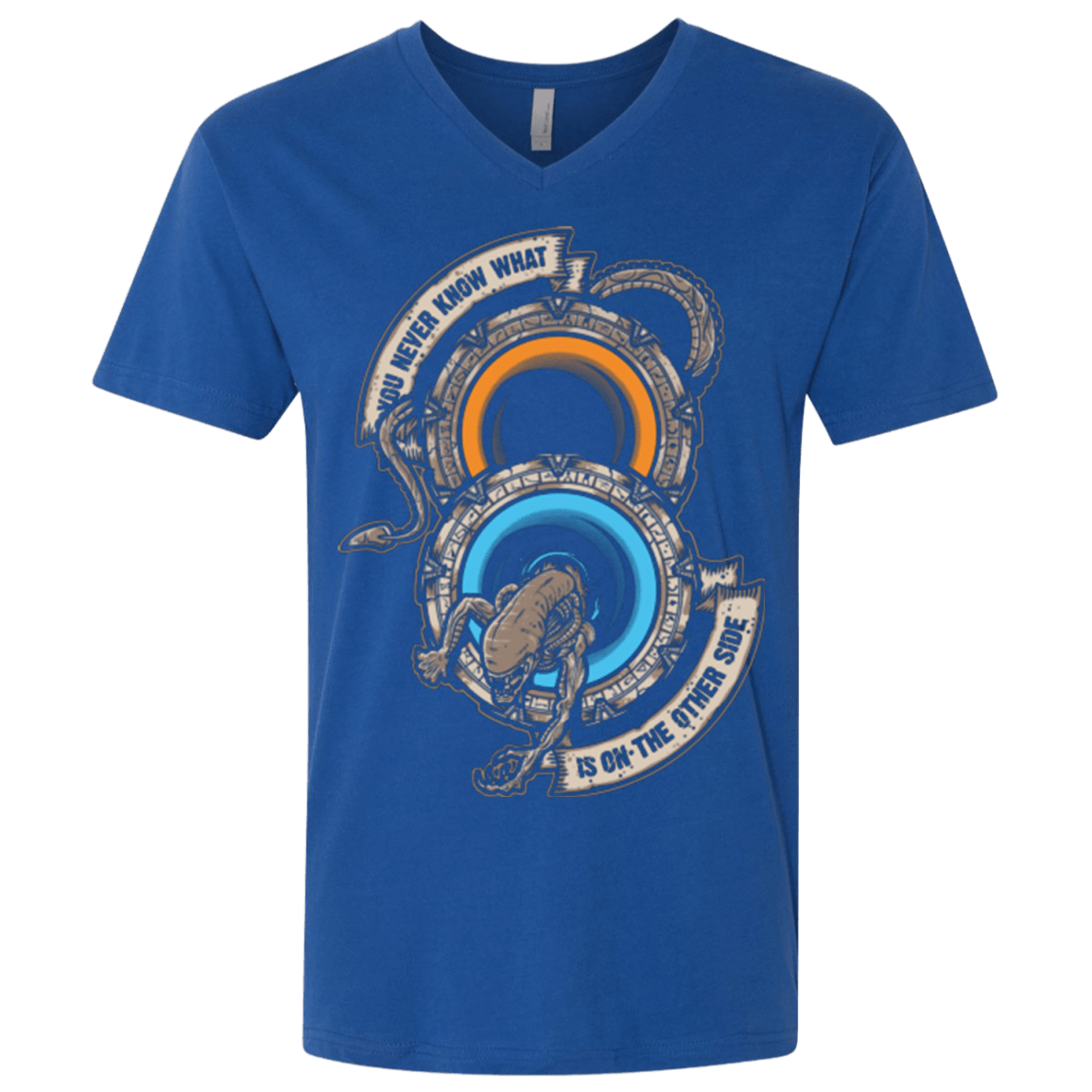 T-Shirts Royal / X-Small STAR PORTALS Men's Premium V-Neck