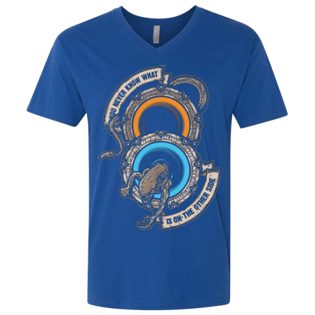 T-Shirts Royal / X-Small STAR PORTALS Men's Premium V-Neck