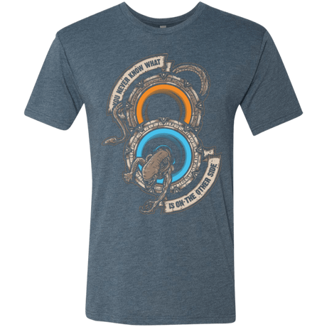 T-Shirts Indigo / Small STAR PORTALS Men's Triblend T-Shirt