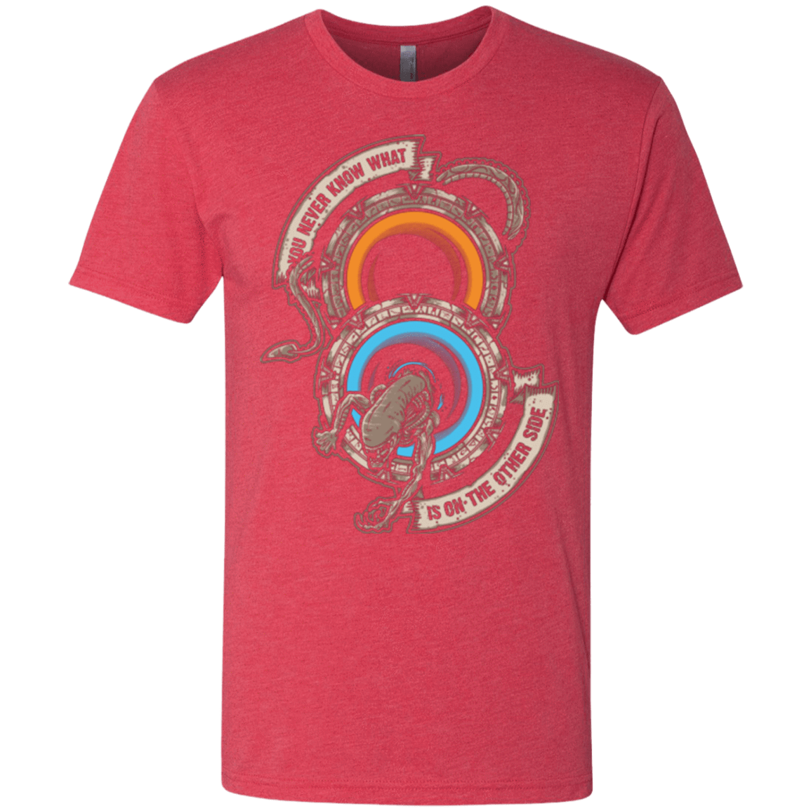 T-Shirts Vintage Red / Small STAR PORTALS Men's Triblend T-Shirt
