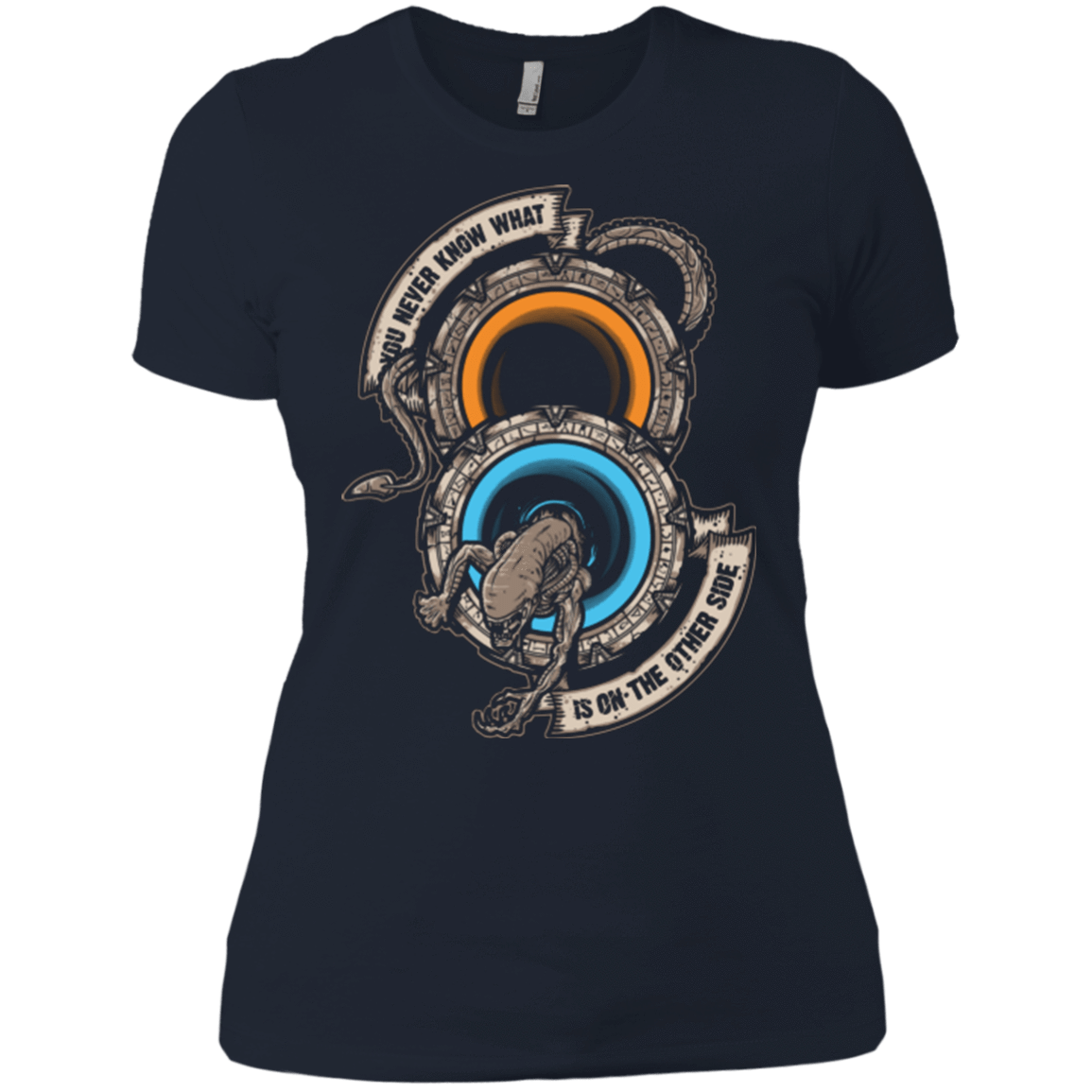 T-Shirts Midnight Navy / X-Small STAR PORTALS Women's Premium T-Shirt