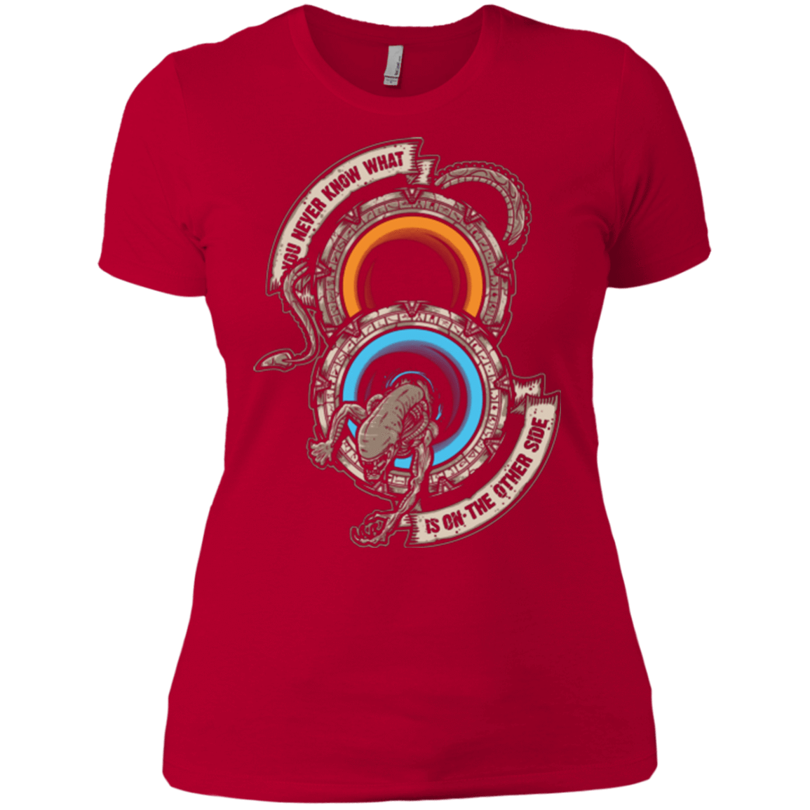 T-Shirts Red / X-Small STAR PORTALS Women's Premium T-Shirt