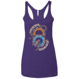 T-Shirts Purple / X-Small STAR PORTALS Women's Triblend Racerback Tank