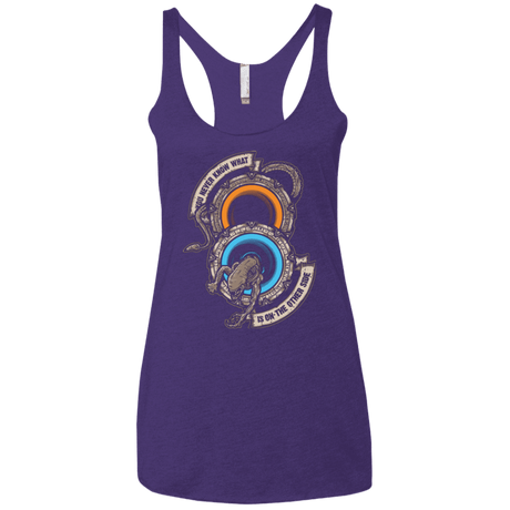 T-Shirts Purple / X-Small STAR PORTALS Women's Triblend Racerback Tank