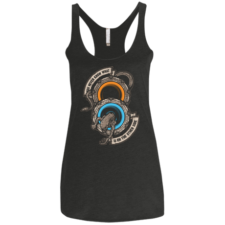 T-Shirts Vintage Black / X-Small STAR PORTALS Women's Triblend Racerback Tank
