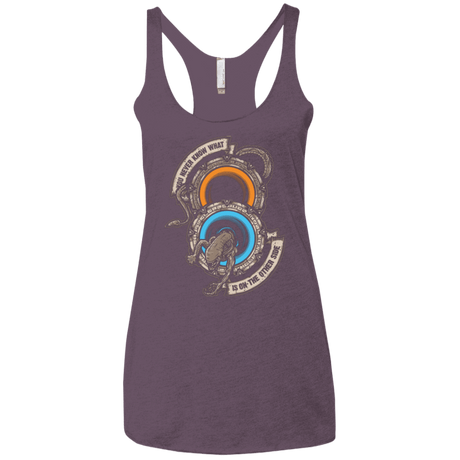 T-Shirts Vintage Purple / X-Small STAR PORTALS Women's Triblend Racerback Tank