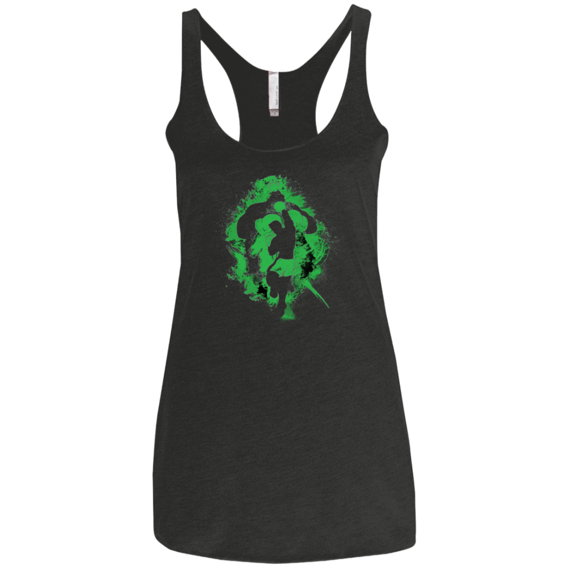 T-Shirts Vintage Black / X-Small Star Punch! Women's Triblend Racerback Tank