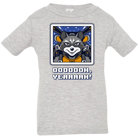 T-Shirts Heather / 6 Months Star Raccoon Infant PremiumT-Shirt