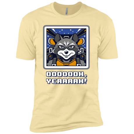 T-Shirts Banana Cream / X-Small Star Raccoon Men's Premium T-Shirt