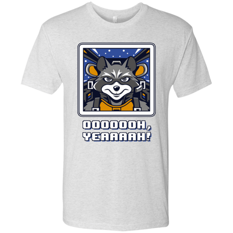 T-Shirts Heather White / Small Star Raccoon Men's Triblend T-Shirt