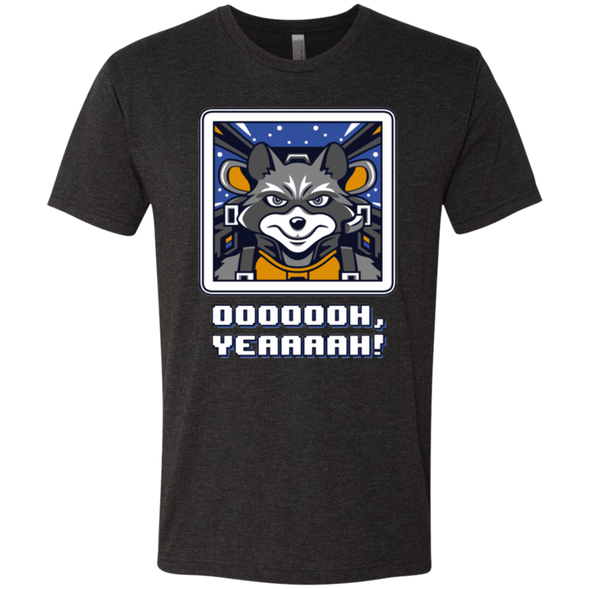 T-Shirts Vintage Black / Small Star Raccoon Men's Triblend T-Shirt