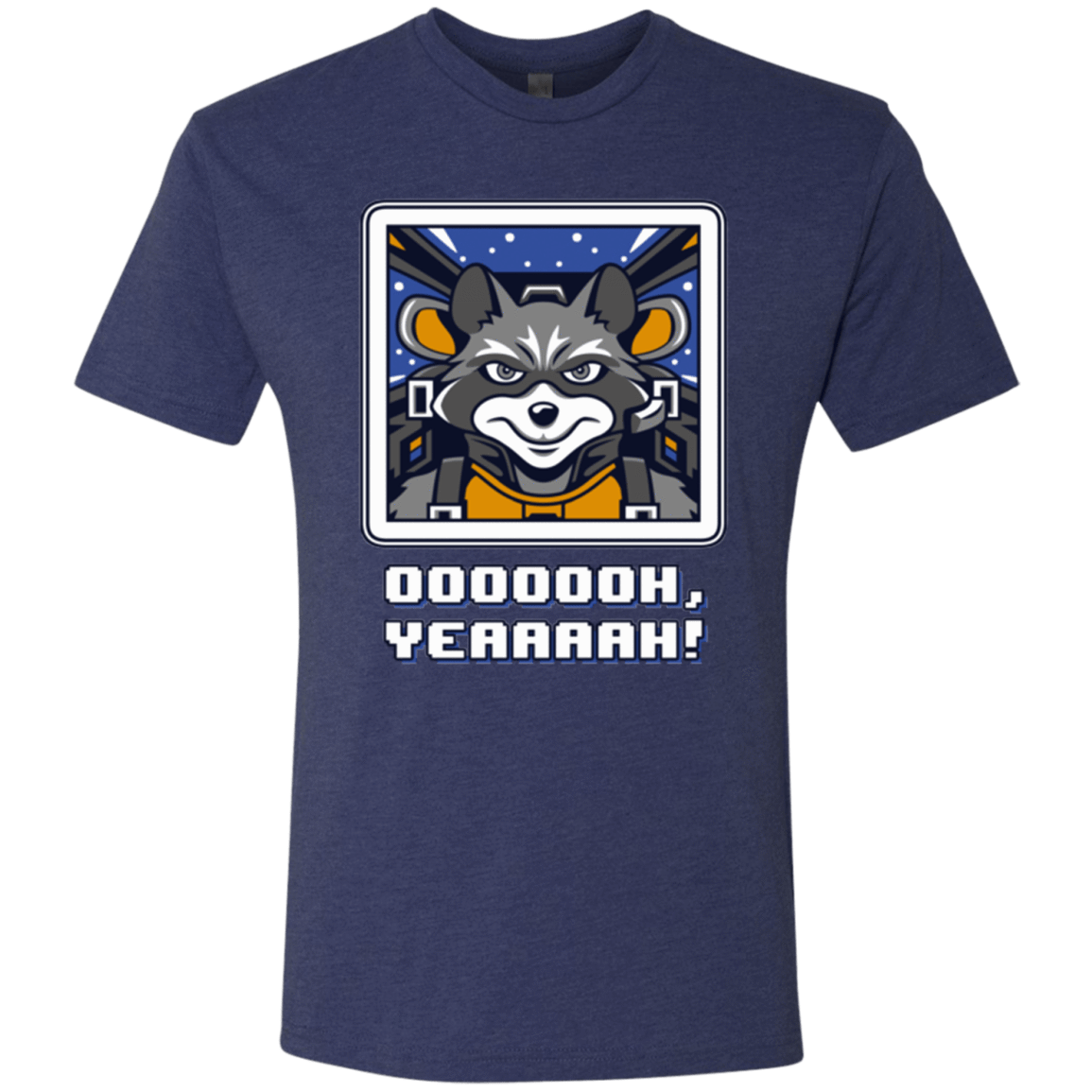 T-Shirts Vintage Navy / Small Star Raccoon Men's Triblend T-Shirt