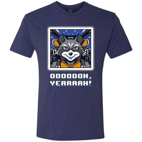 T-Shirts Vintage Navy / Small Star Raccoon Men's Triblend T-Shirt