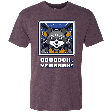 T-Shirts Vintage Purple / Small Star Raccoon Men's Triblend T-Shirt