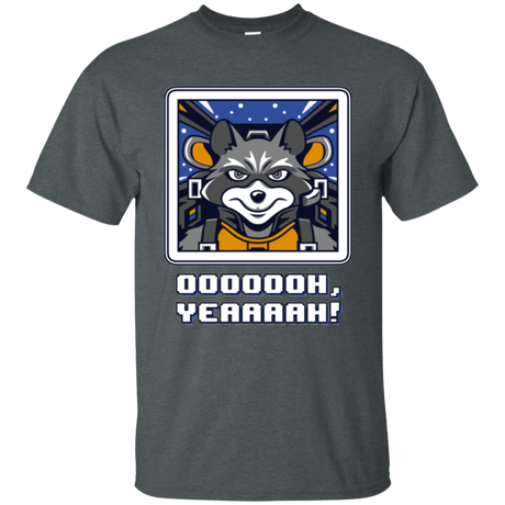 T-Shirts Dark Heather / Small Star Raccoon T-Shirt