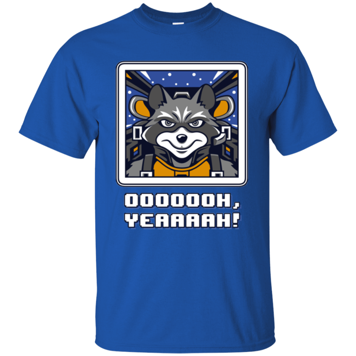 T-Shirts Royal / Small Star Raccoon T-Shirt