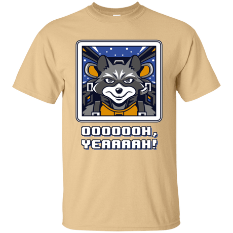 T-Shirts Vegas Gold / Small Star Raccoon T-Shirt