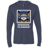 T-Shirts Vintage Navy / X-Small Star Raccoon Triblend Long Sleeve Hoodie Tee