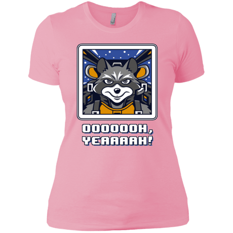 T-Shirts Light Pink / X-Small Star Raccoon Women's Premium T-Shirt
