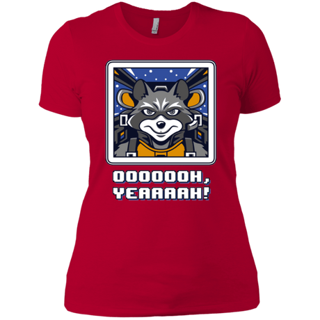T-Shirts Red / X-Small Star Raccoon Women's Premium T-Shirt