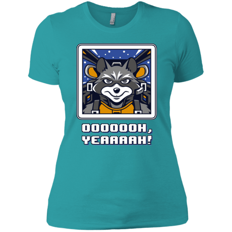 T-Shirts Tahiti Blue / X-Small Star Raccoon Women's Premium T-Shirt