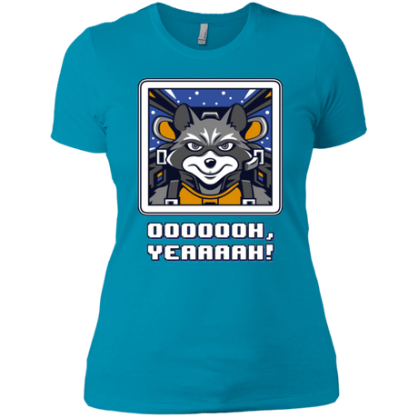 T-Shirts Turquoise / X-Small Star Raccoon Women's Premium T-Shirt