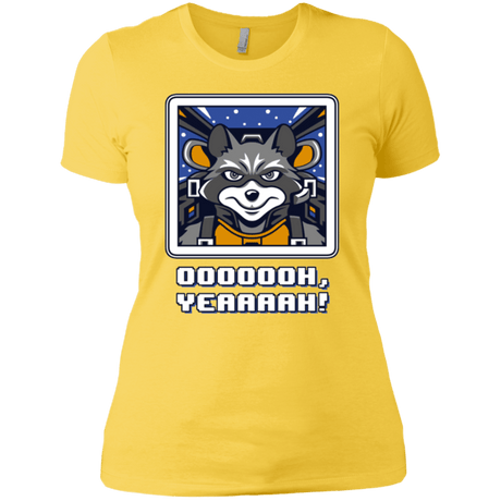 T-Shirts Vibrant Yellow / X-Small Star Raccoon Women's Premium T-Shirt