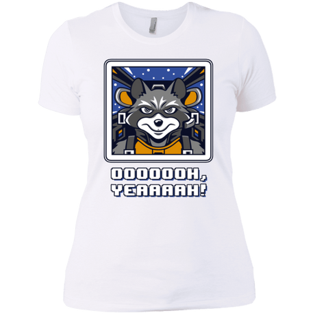 T-Shirts White / X-Small Star Raccoon Women's Premium T-Shirt