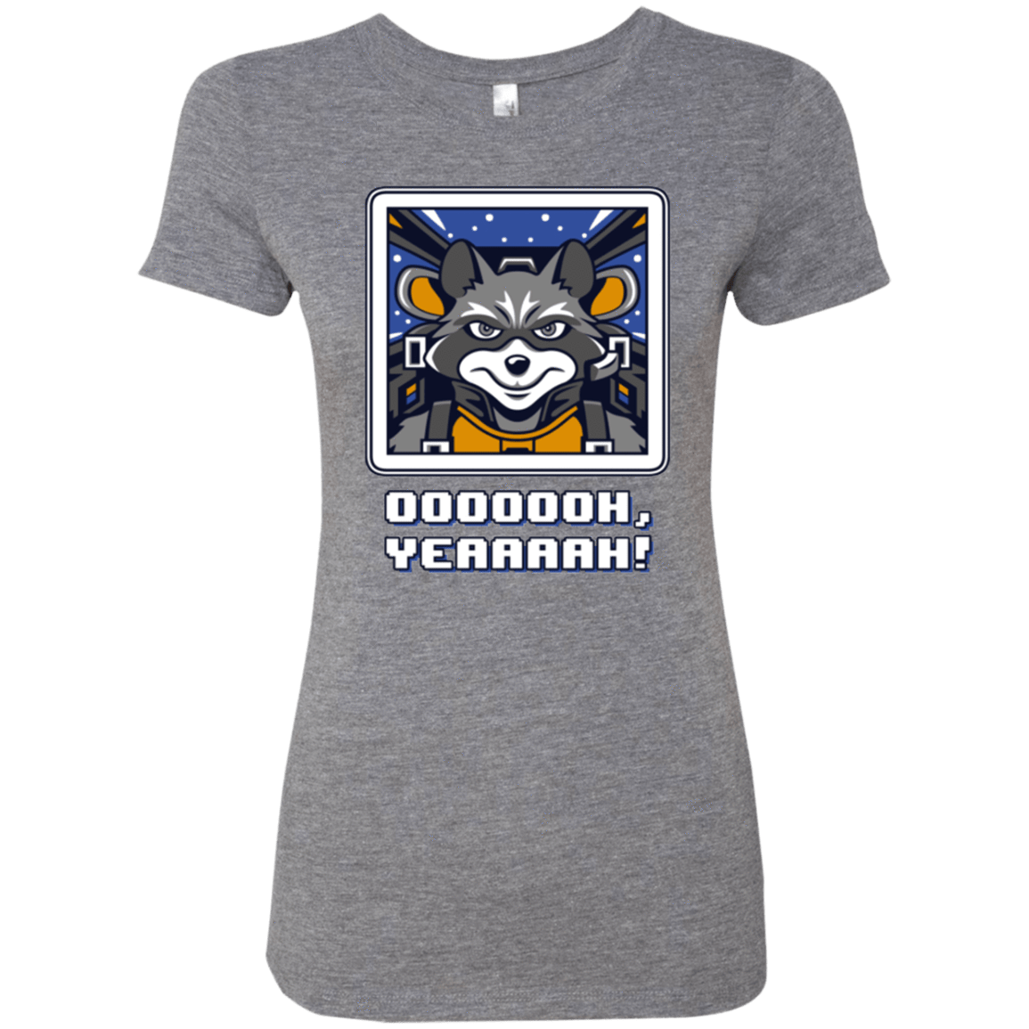 T-Shirts Premium Heather / Small Star Raccoon Women's Triblend T-Shirt