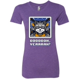 T-Shirts Purple Rush / Small Star Raccoon Women's Triblend T-Shirt