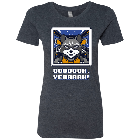 T-Shirts Vintage Navy / Small Star Raccoon Women's Triblend T-Shirt