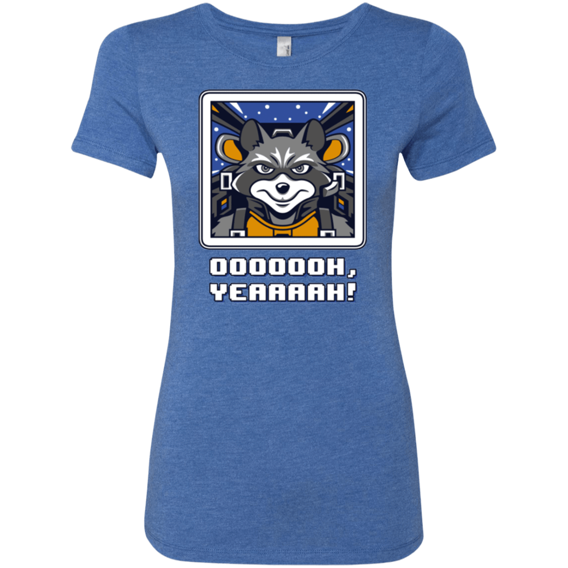 T-Shirts Vintage Royal / Small Star Raccoon Women's Triblend T-Shirt