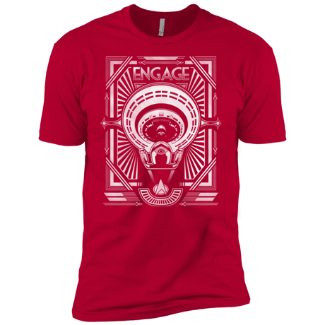 T-Shirts Red / YXS Star Trek Engage Boys Premium T-Shirt