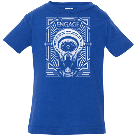 T-Shirts Royal / 6 Months Star Trek Engage Infant Premium T-Shirt