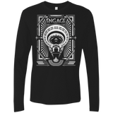 T-Shirts Black / Small Star Trek Engage Men's Premium Long Sleeve
