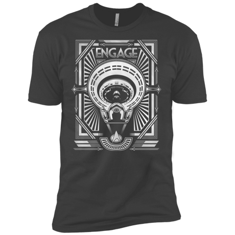 T-Shirts Heavy Metal / X-Small Star Trek Engage Men's Premium T-Shirt