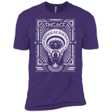 T-Shirts Purple / X-Small Star Trek Engage Men's Premium T-Shirt